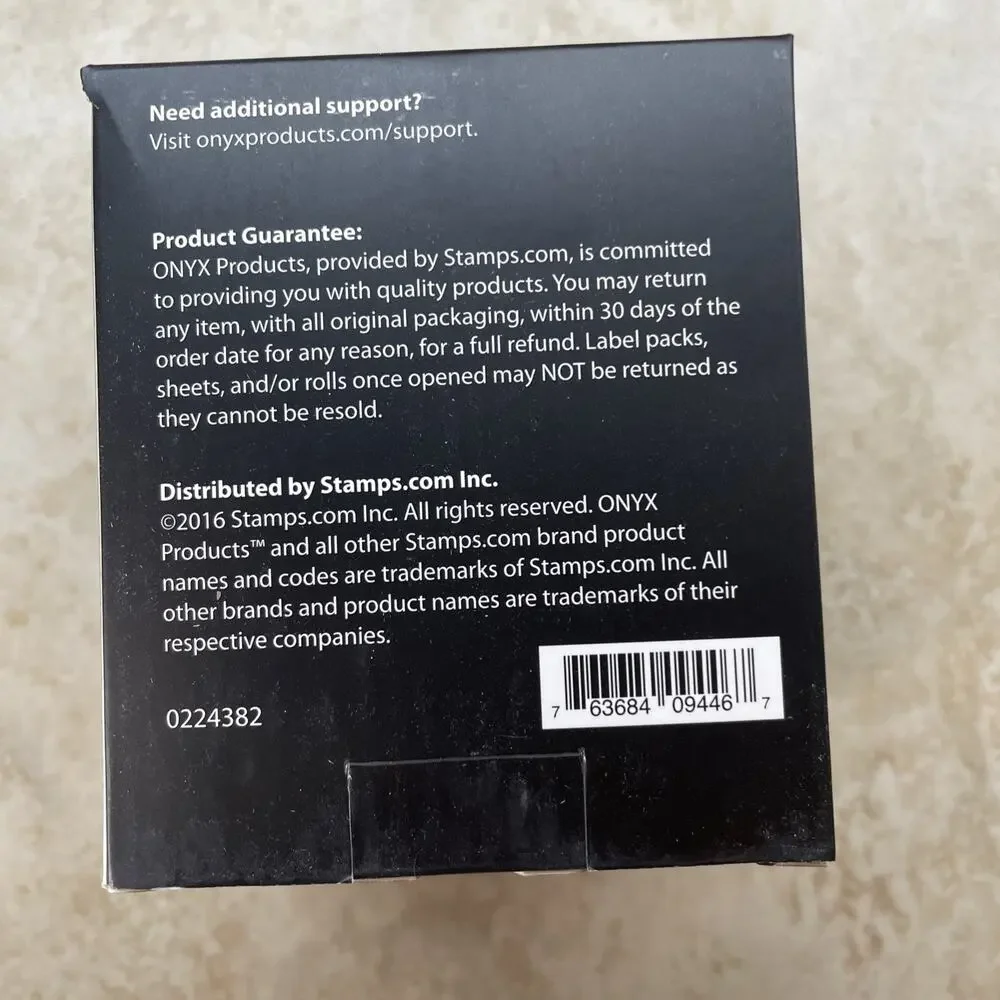 Shipping Label 2 ROLLS Onyx Rolls 4